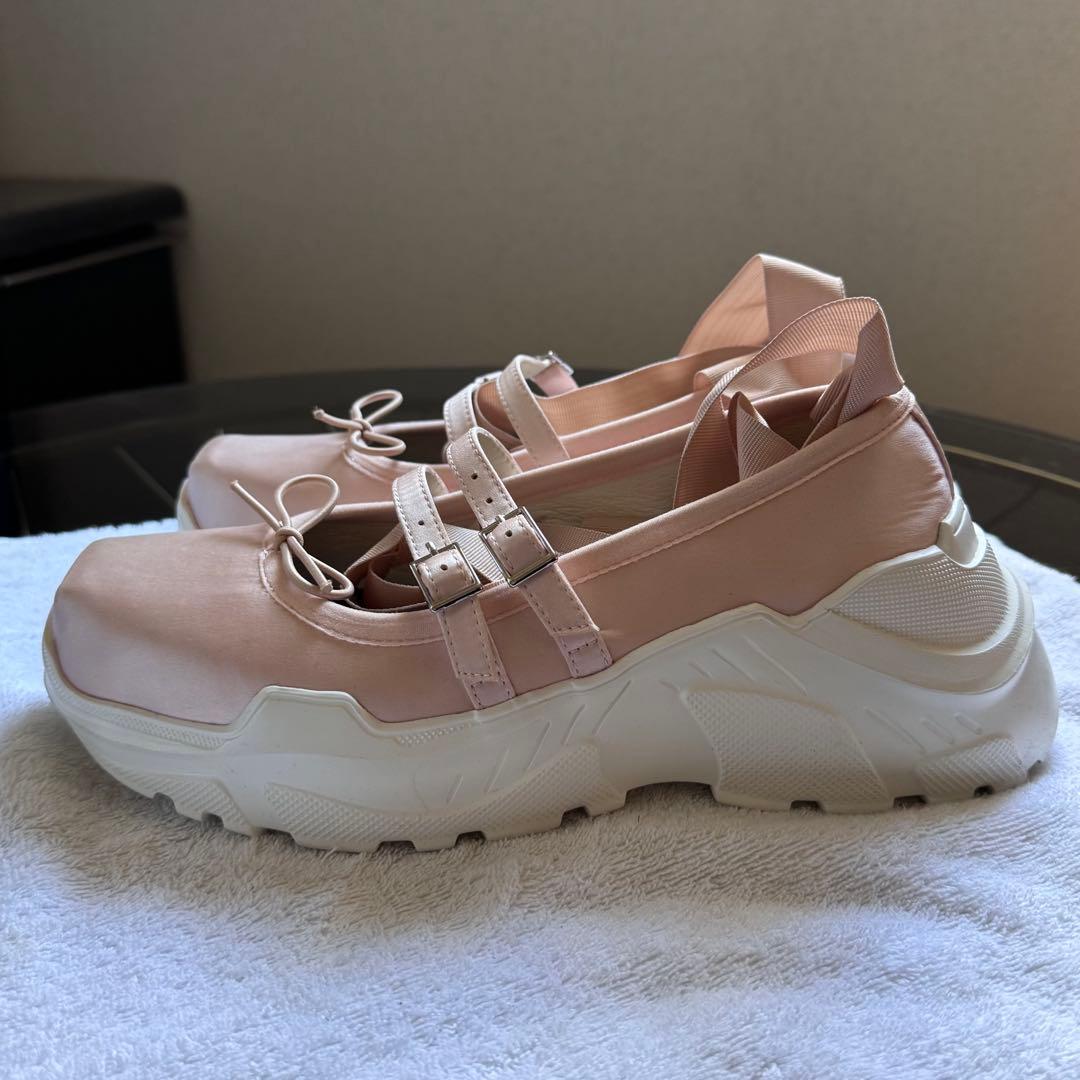 AKIKOAOKI Giselle-satin pink×WH 37