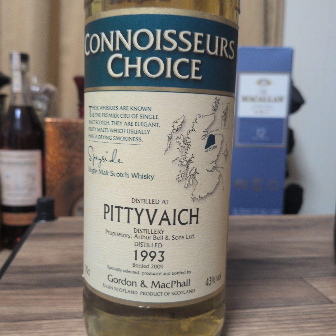 タイムセールConnoisseurs Pittyvaich 1993 70cl