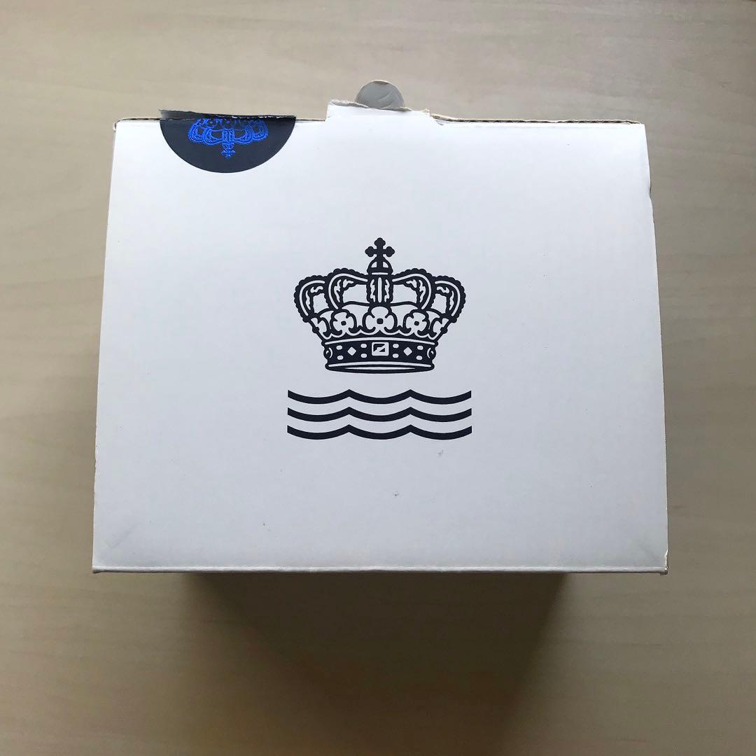 【新品】ロイヤルコペンハーゲン ブルーフルーテッドプレイン バターディッシュ