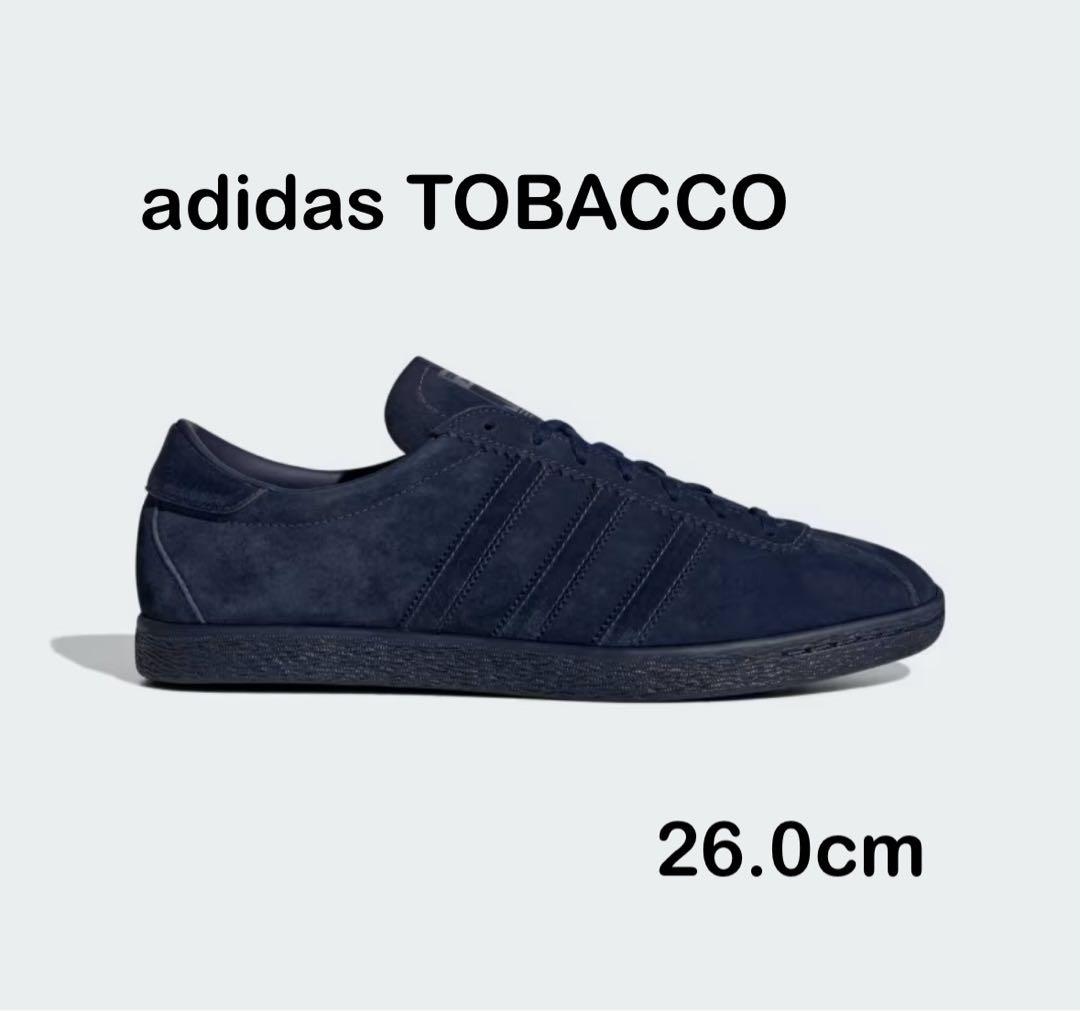 【新品】adidas TOBACCO JR2743 タバコ ネイビー 26cm