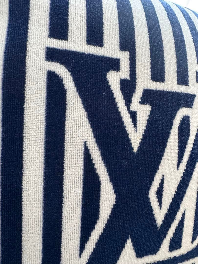 LOUIS VUITTONストライプロゴ クッション 保存袋付き