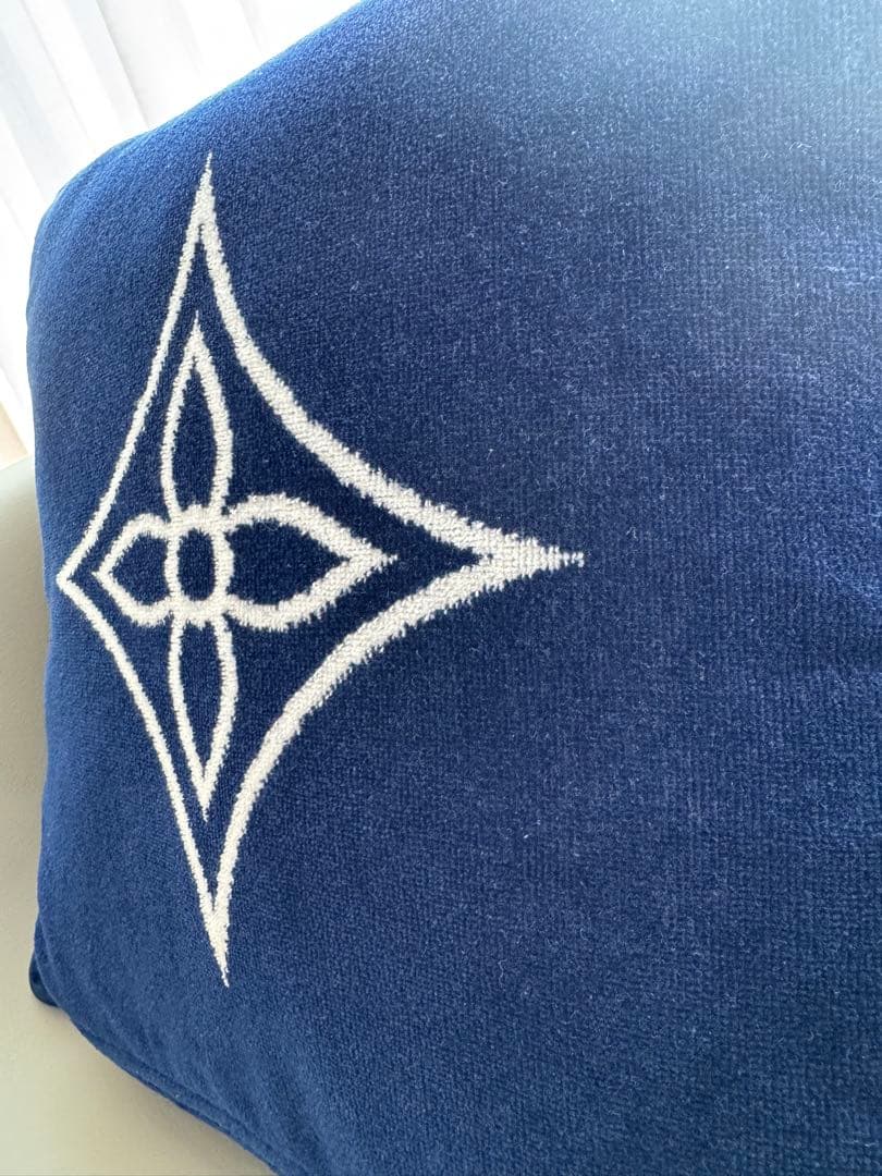 LOUIS VUITTONストライプロゴ クッション 保存袋付き