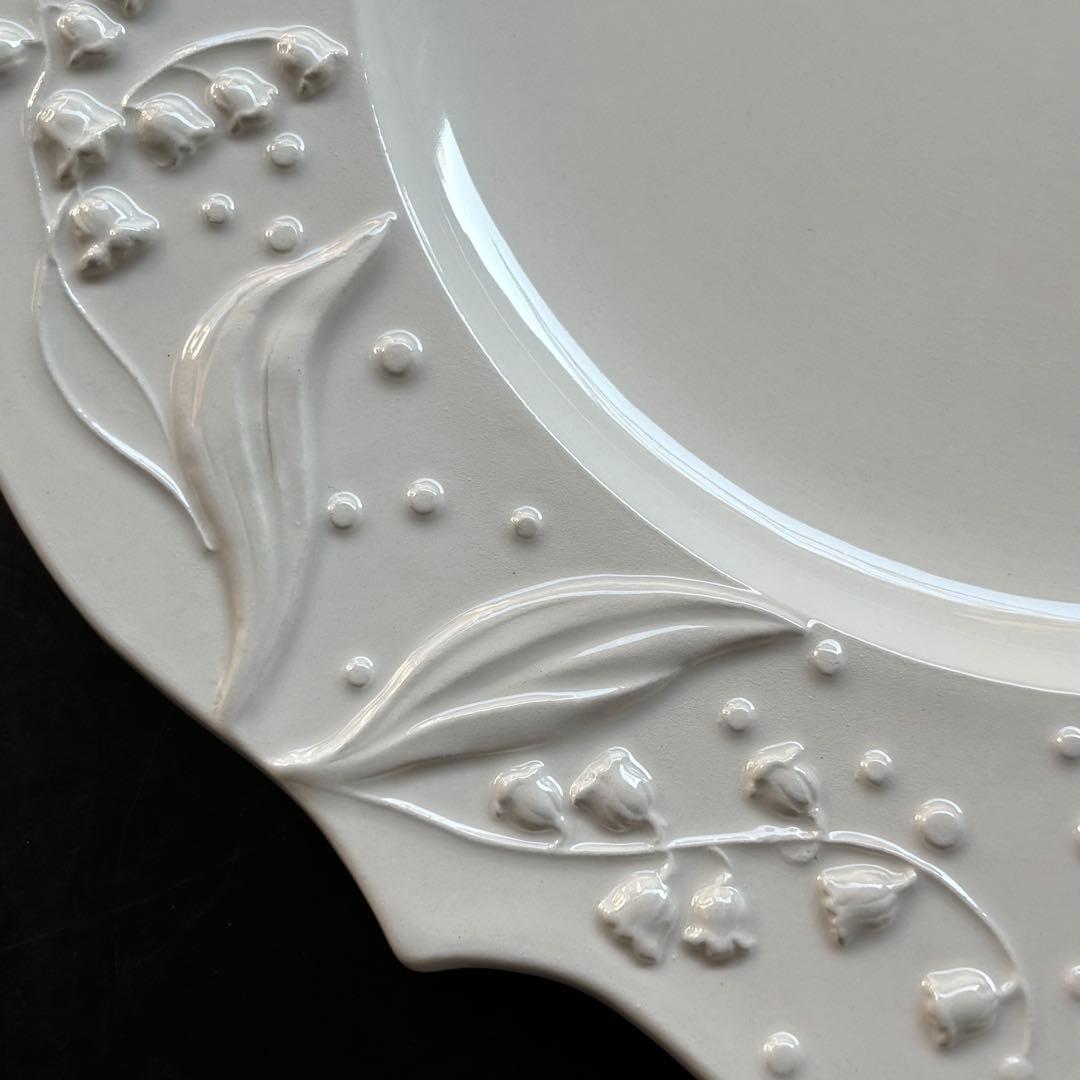 ディオール　メゾン　リリー ディオール　ディナープレート　すずらん　2枚セット