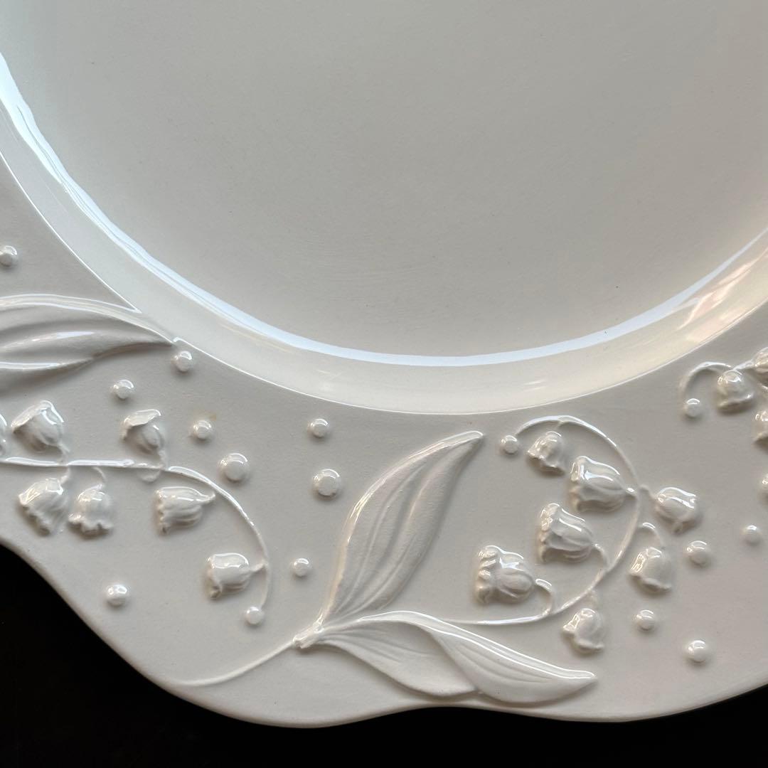 ディオール　メゾン　リリー ディオール　ディナープレート　すずらん　2枚セット