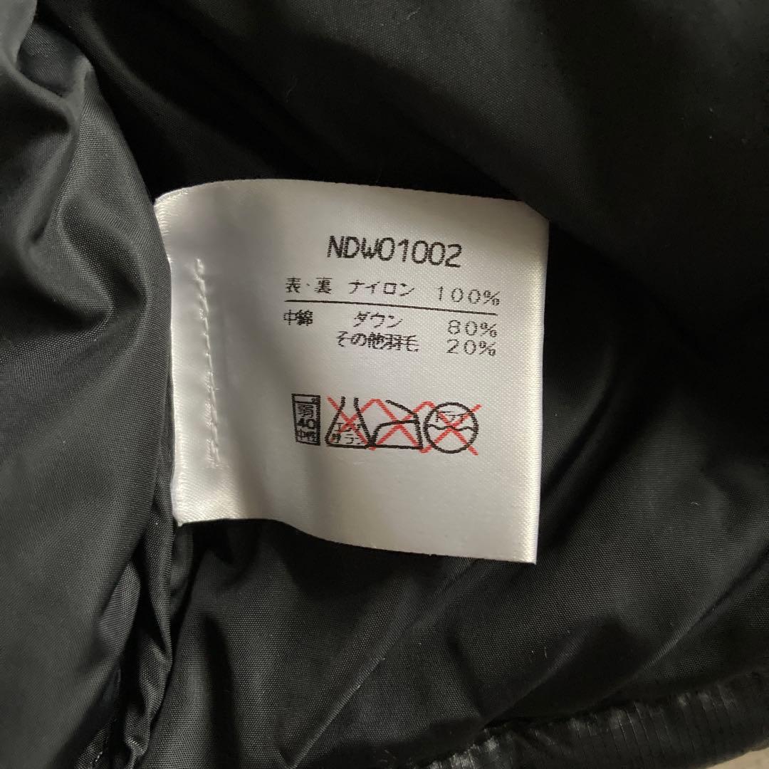 ノースフェイス ヌプシ ダウンジャケット ベスト レディース M センターロゴ