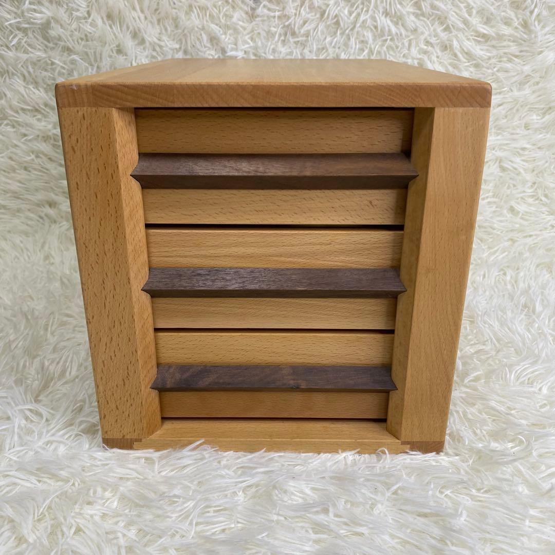 【木製／3段】オシャレ チェスト 小物入れ アクセサリーケース 収納ケース 棚