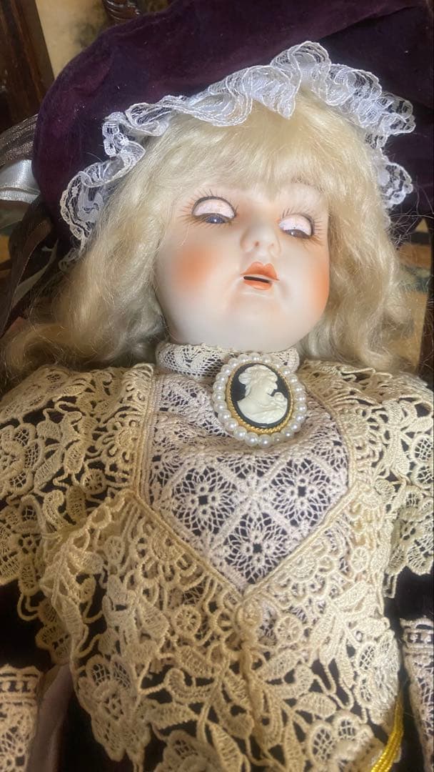 【ビスクドール】コンポジション アンティークドール