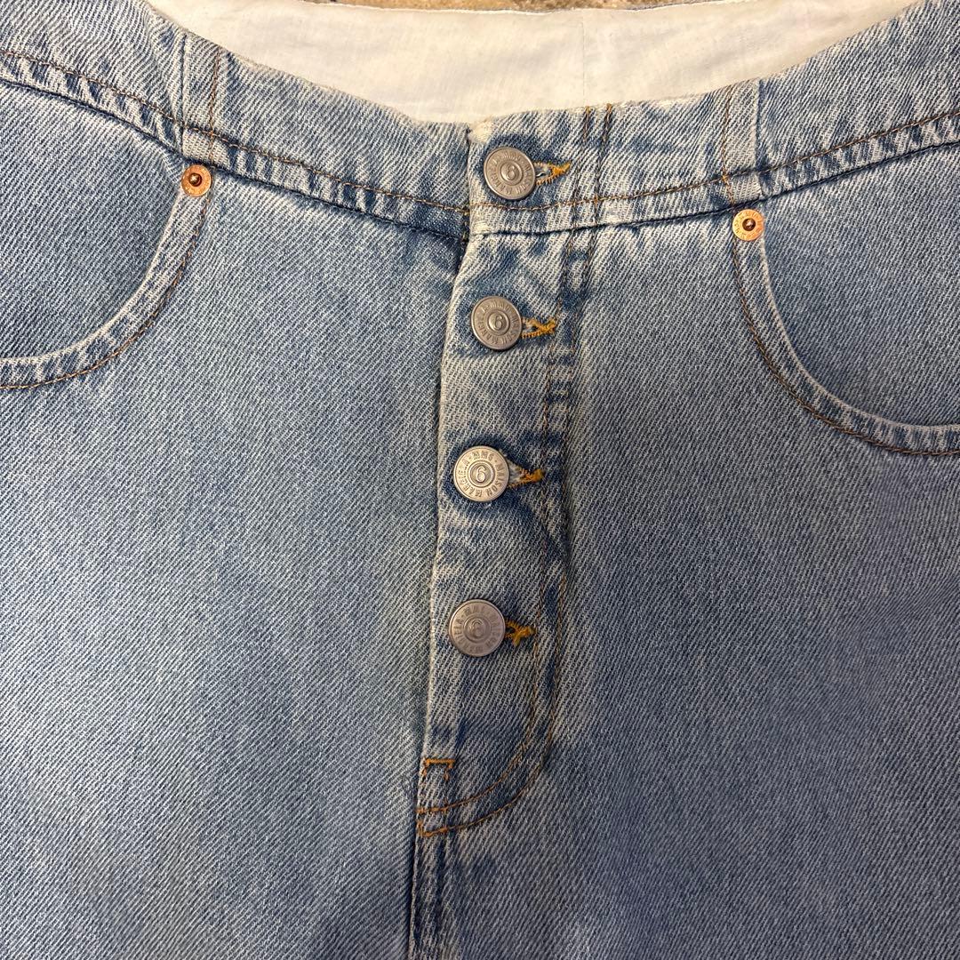 MM6 Maison Margiela ミッドライズ クロップドジーンズ