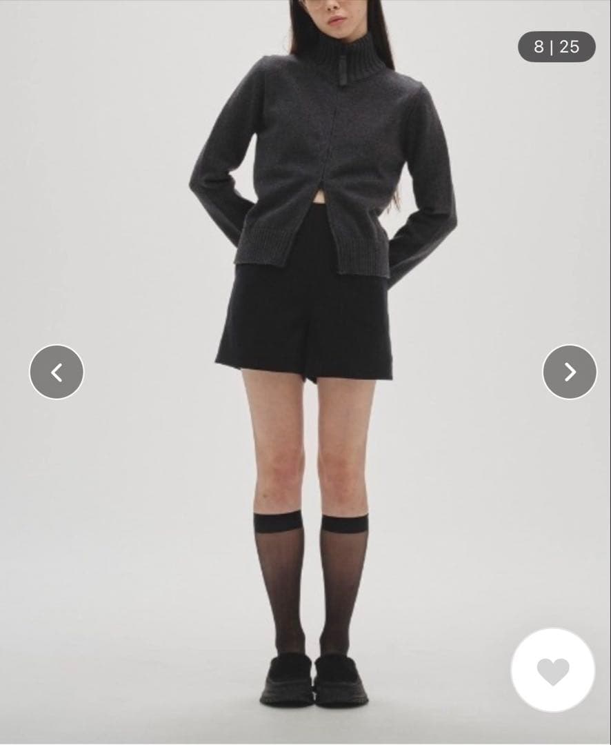 todayful★Compact Zip Knit