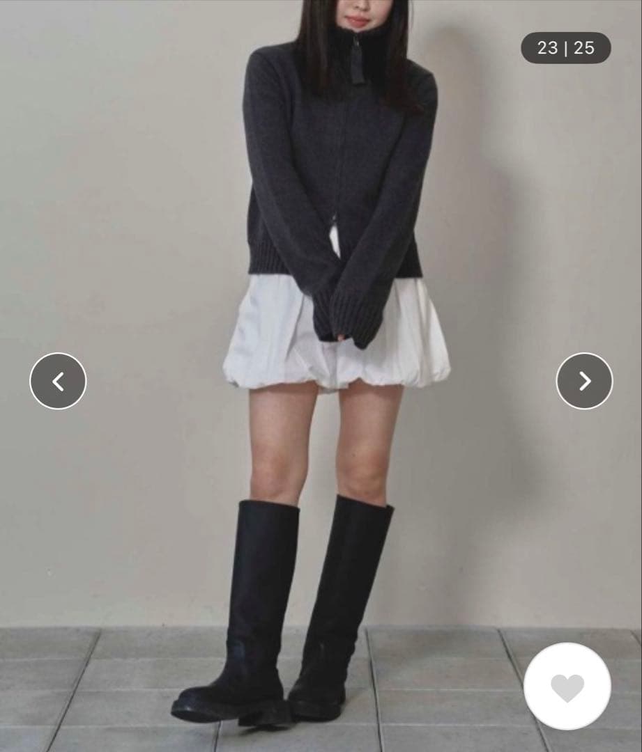 todayful★Compact Zip Knit