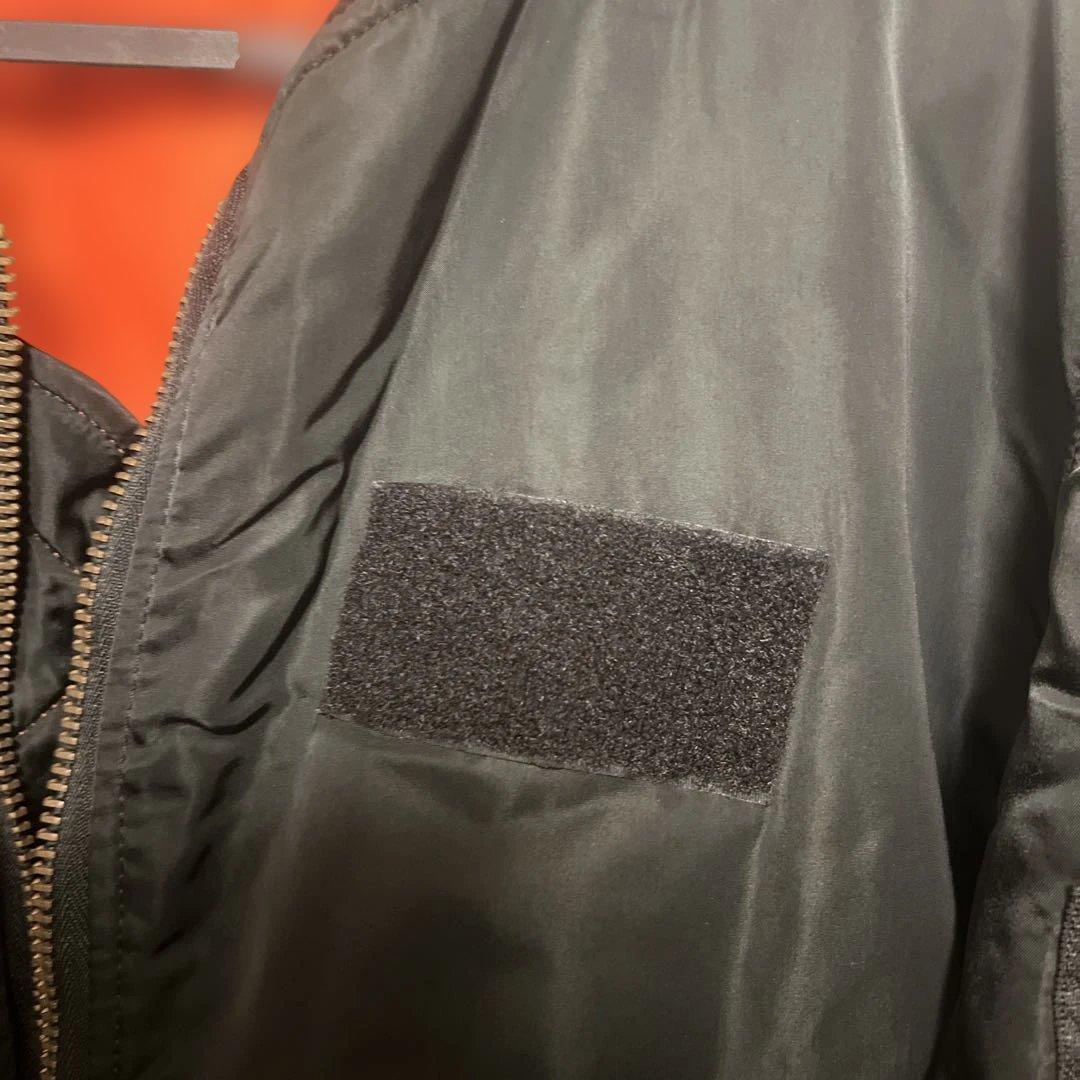 【希少・USA製】ALPHA アルファ MA-1 フライトジャケット XL 黒