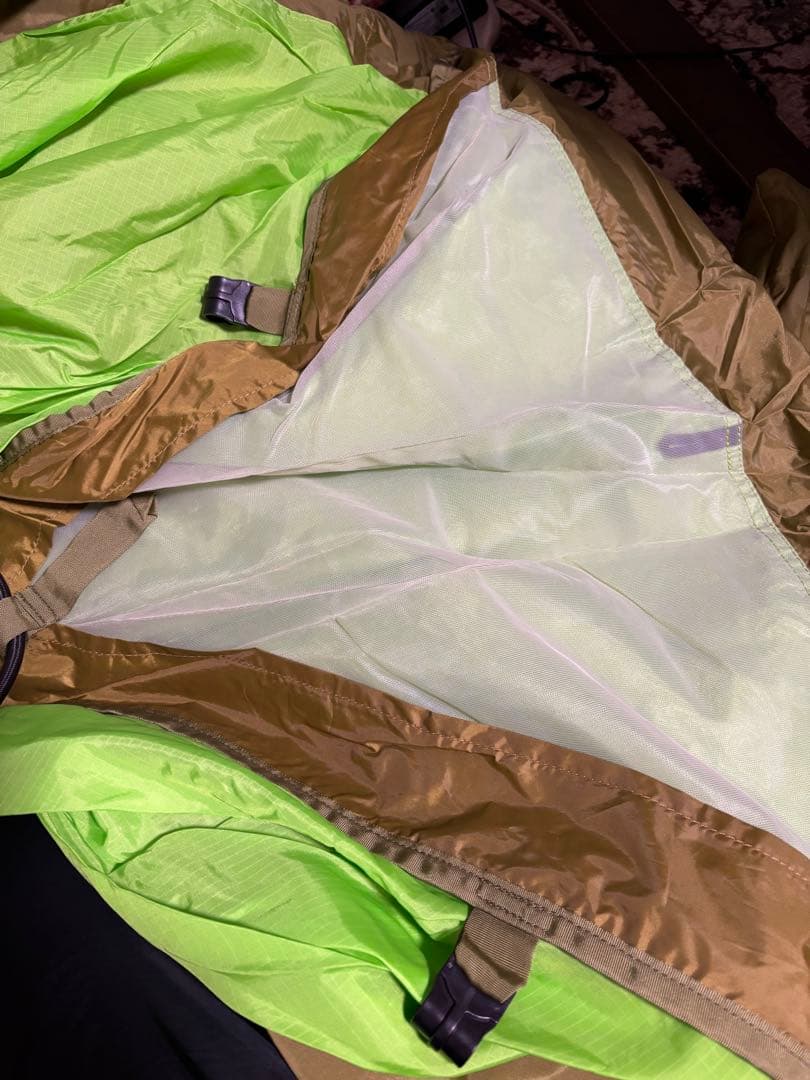 モンベル ムーンライトテント2 旧型　グリーン　新品グランドシート付き