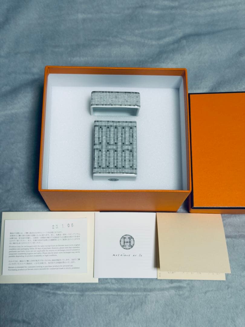 【新品未使用品】HERMES モザイク ヴァンキャトル 24 シュガーポッド