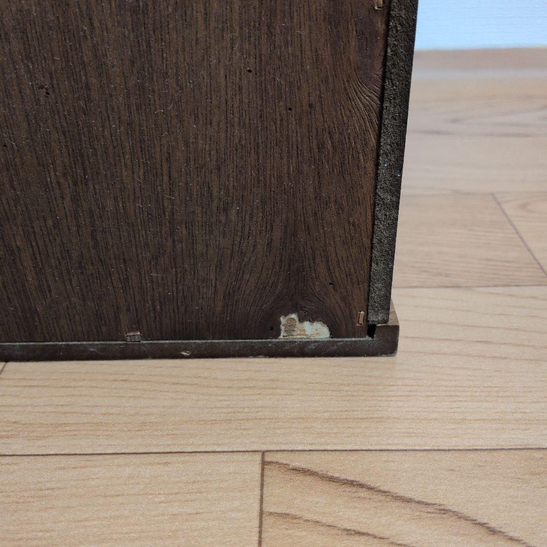 木製 ４段引き出し付きラック　 シェルフ