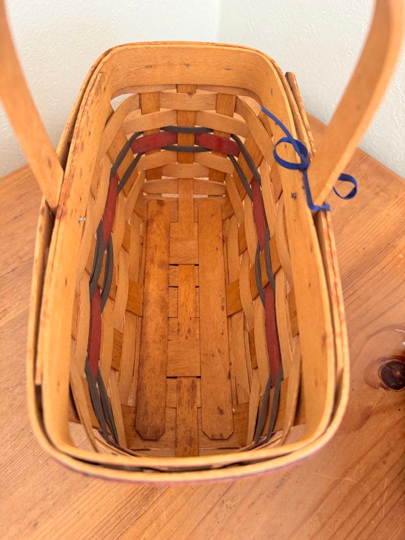 【希少】Longaberger 1994 キャンドルバスケット ライナー付