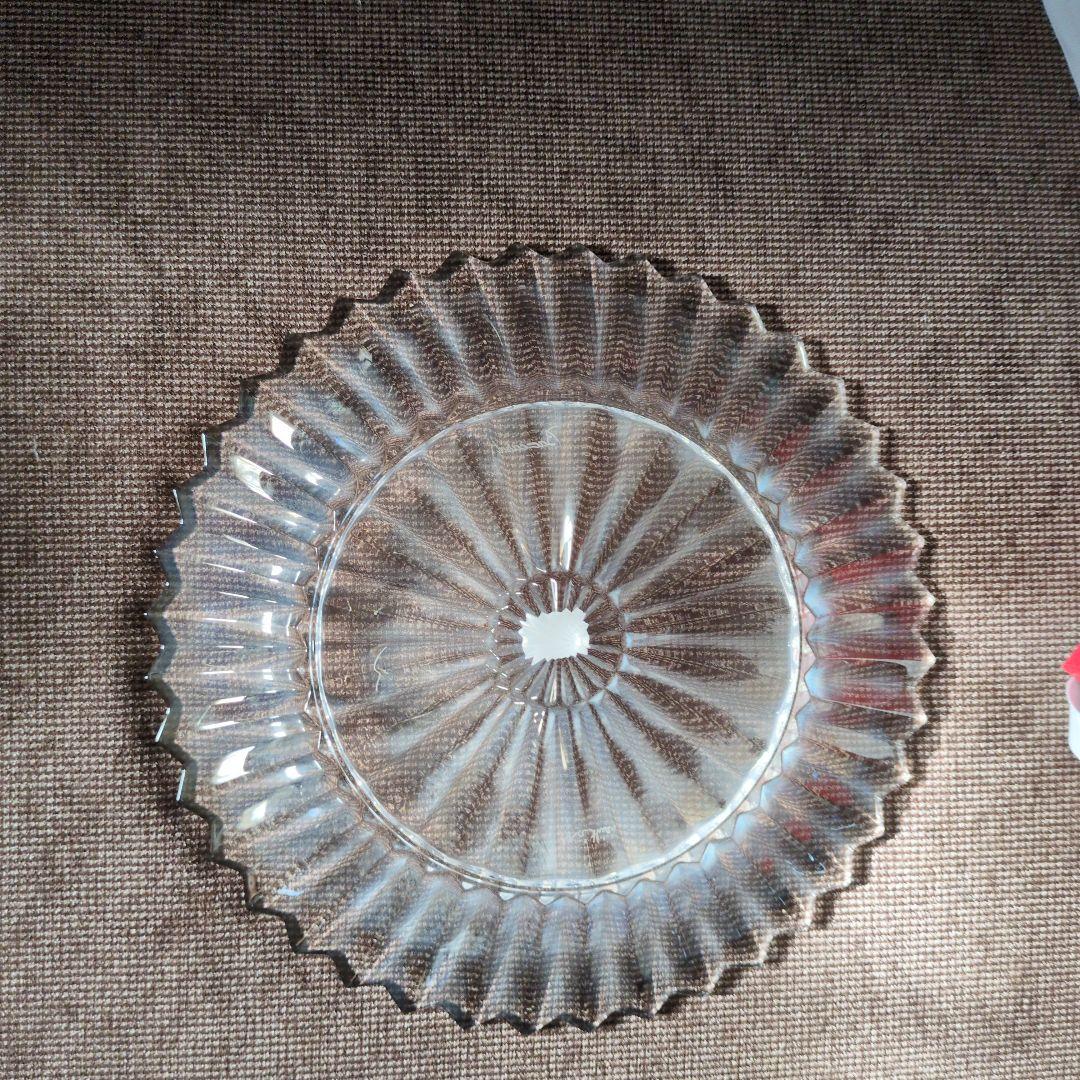 Baccarat クリスタル皿 28cm