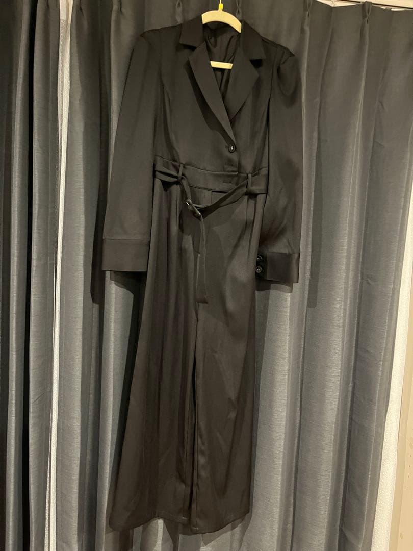  PARTY ベルト付ケープ風オールインワン　FS