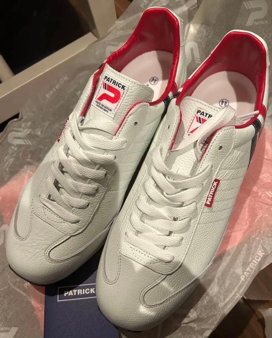 限定1 新品　未使用　パトリック　レザー　スニーカー　44サイズ　TRC