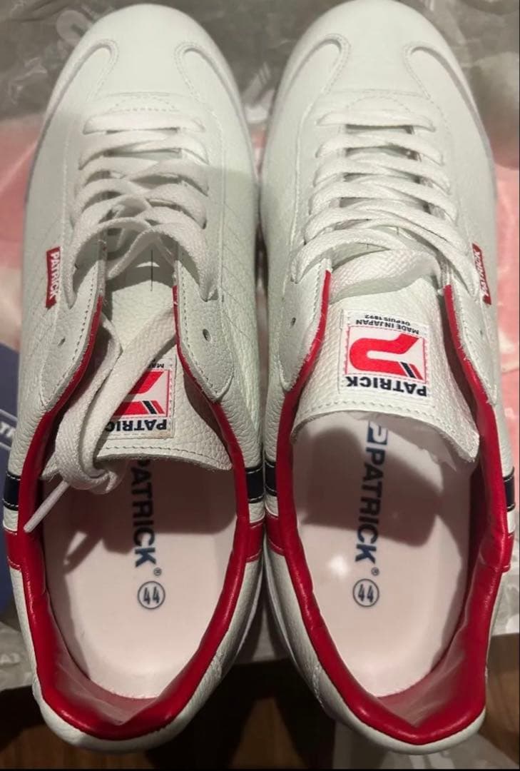 限定1 新品　未使用　パトリック　レザー　スニーカー　44サイズ　TRC