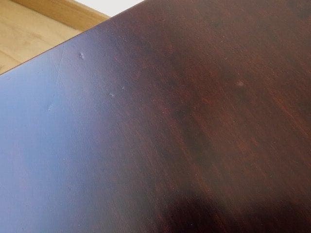 北海道民芸家具　ミニテーブル　花台　再塗装済　USED