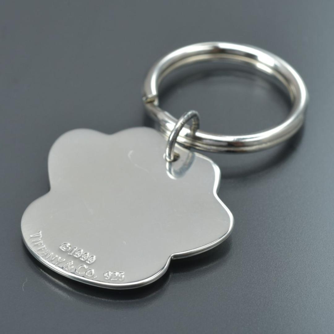 磨き済/美品 ティファニー キーリング SV925 肉球 シルバー キーホルダー