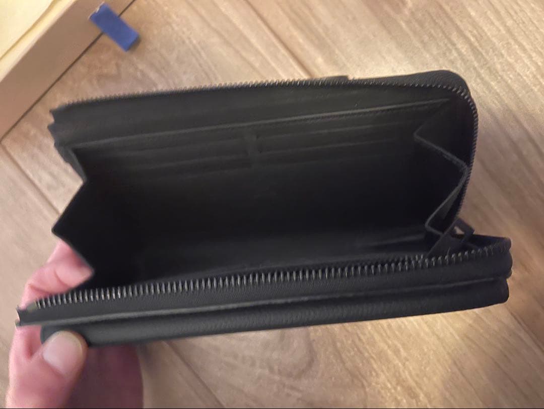 【極美品】ルイヴィトン 長財布 トリヨンアエログラム ジッピー ドラゴンヌ 黒