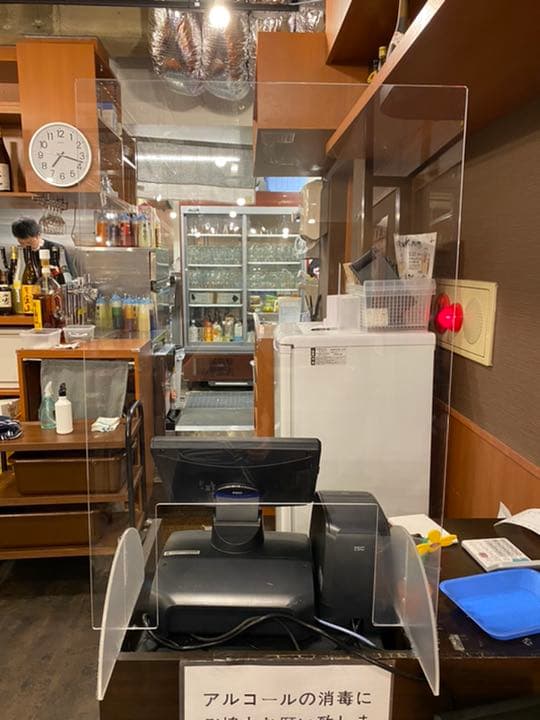 アクリルパーテーション 窓付き 間仕切り アクリル板 パーテーション クリア