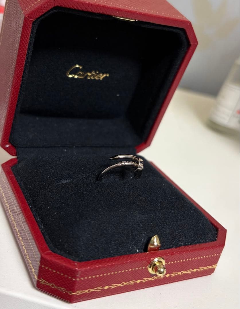 カルティエ　Cartier ジュストアンクル リング SM k18wg 47