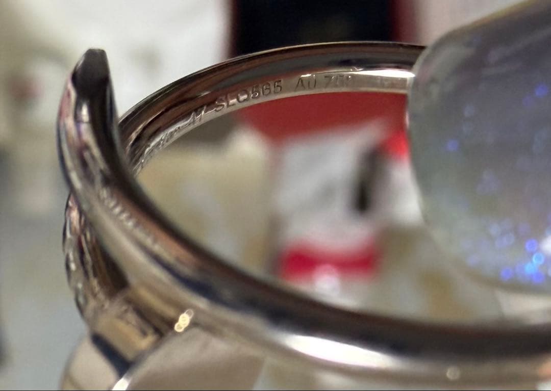 カルティエ　Cartier ジュストアンクル リング SM k18wg 47