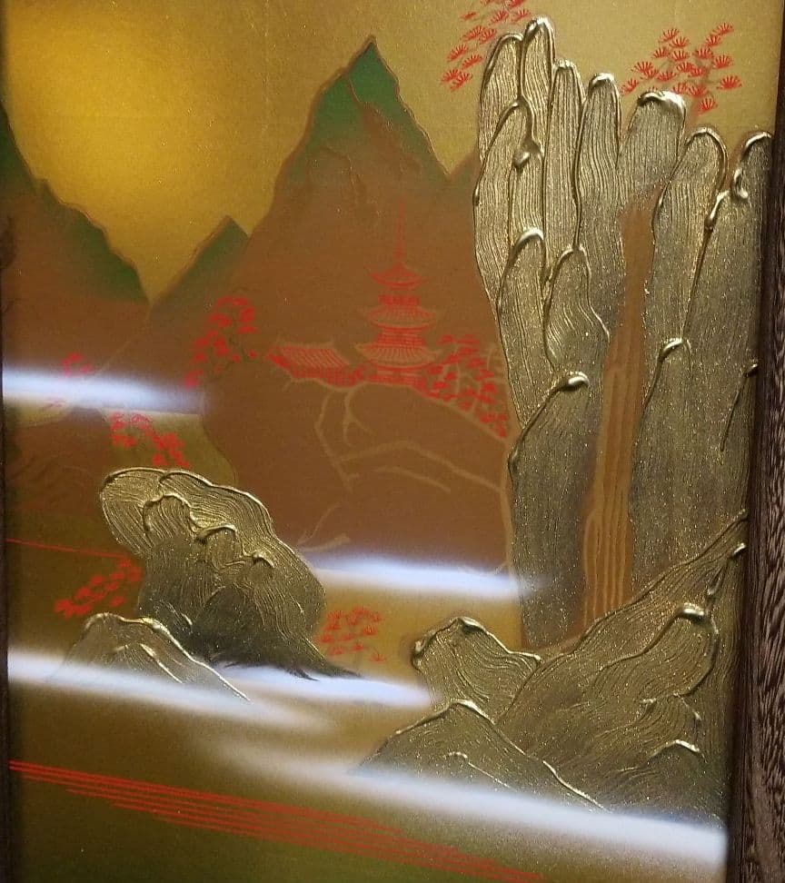 五月人形用　屏風