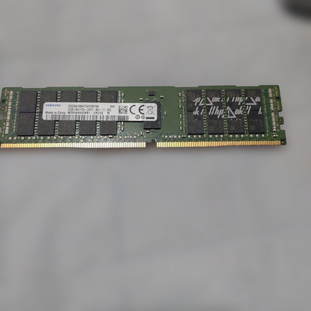 Samsung 32GB DDR4 2400MT/s メモリ1枚