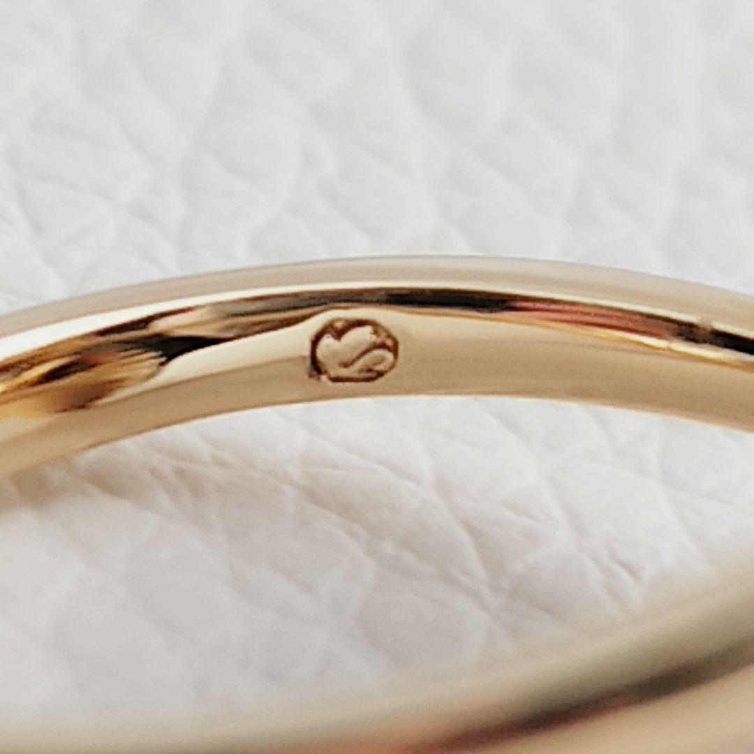 【未使用】スワロフスキー　idyllia　オープンリング　貝　パール 16号