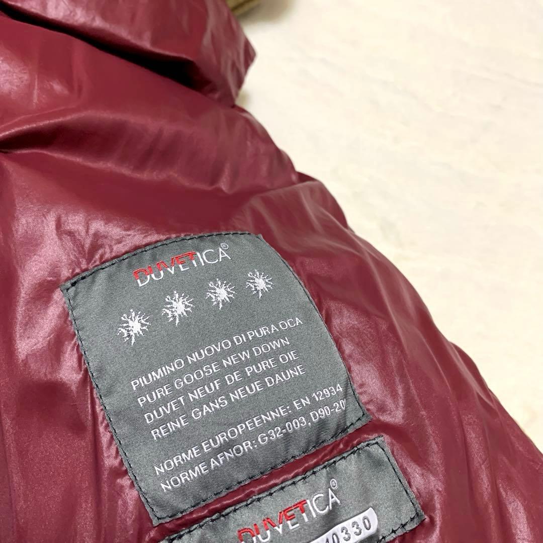 ★未使用級　デュベティカ　ダウンコート❤︎カッパ　2way ❤︎ラクーンファー　ML