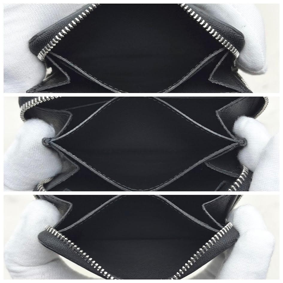 【極美品・IC搭載】ルイヴィトン　タイガ　ジッピーパース　ノワール