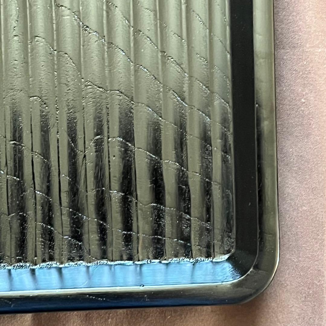 欅黒漆我谷盆(けやきくろうるしわがたぼん)　№9173