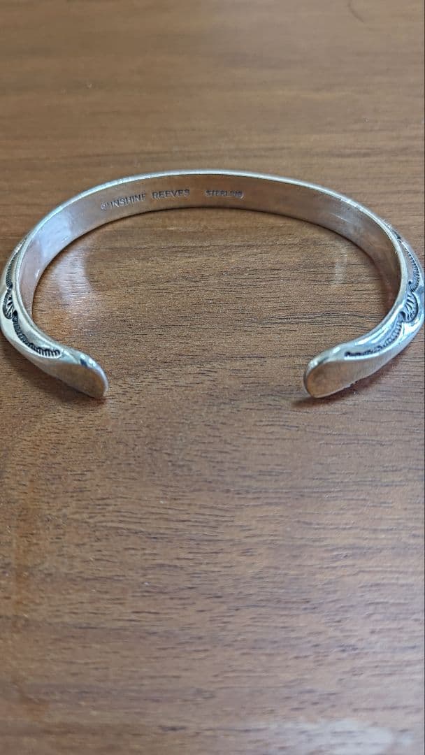 SUNSHINE REEVES　トライアングルバングルスタンプバングル