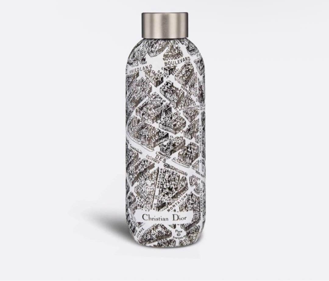 Christian Dior 地図柄 ステンレスボトル