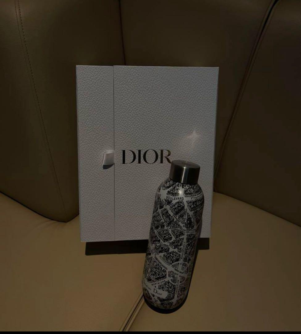 Christian Dior 地図柄 ステンレスボトル