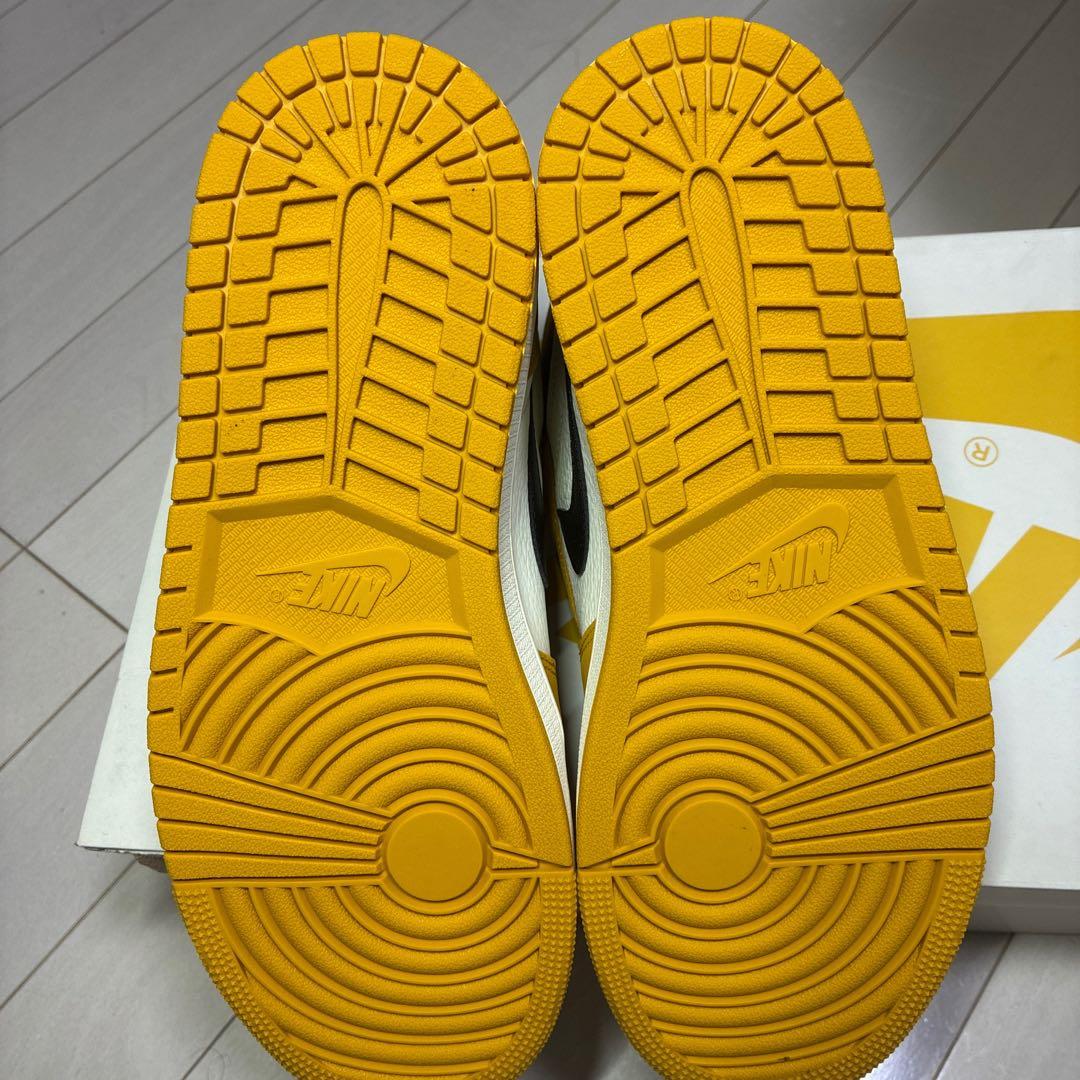 靴 AIR JORDAN 1 RETRO HIGH OG Yellow Ochre