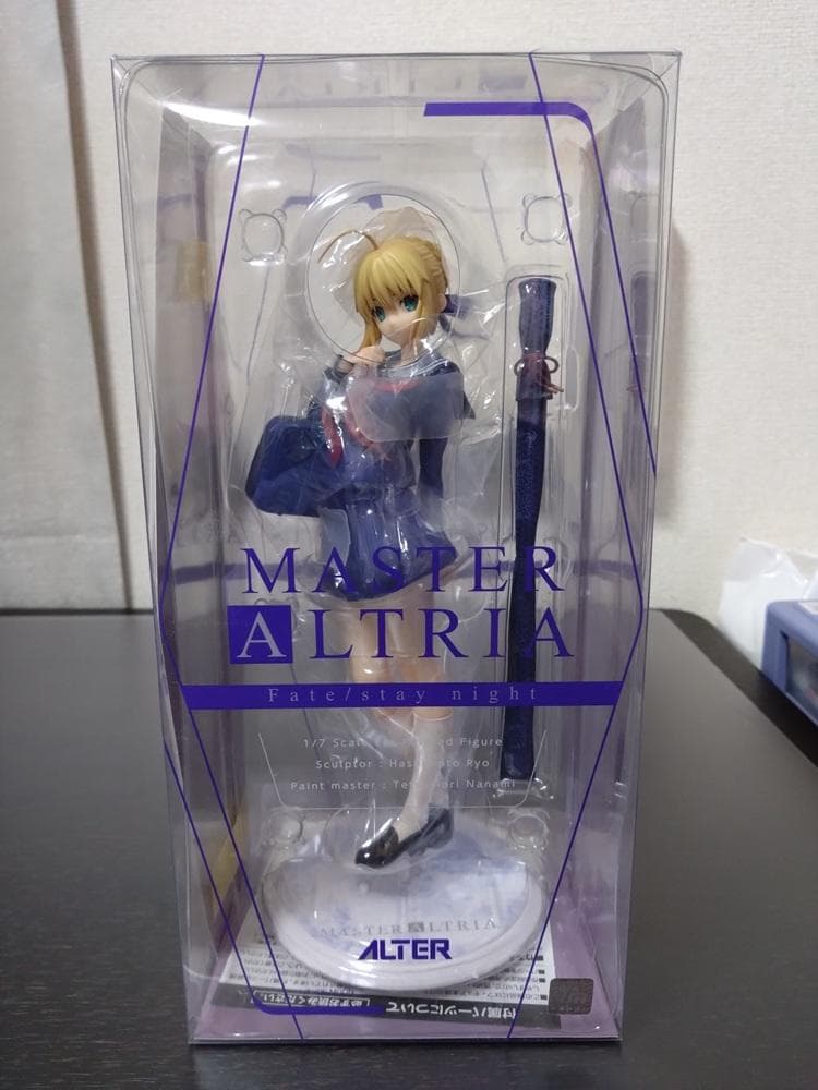 Fate/stay night　マスターアルトリア　フィギュア　アルター