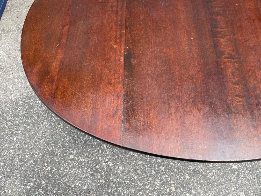 ★ 昭和 レトロ 家具 ダイニングテーブル 松本民芸家具 机 テーブル 折り畳み