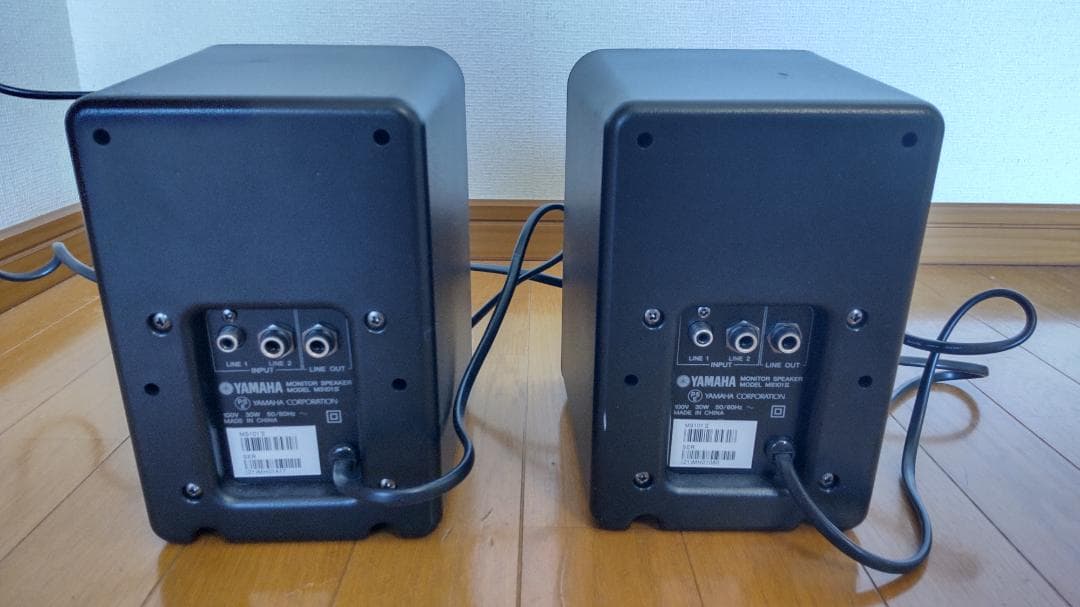 YAMAHA ヤマハ MS101Ⅲ スタジオスピーカー稼働品 ペアセット