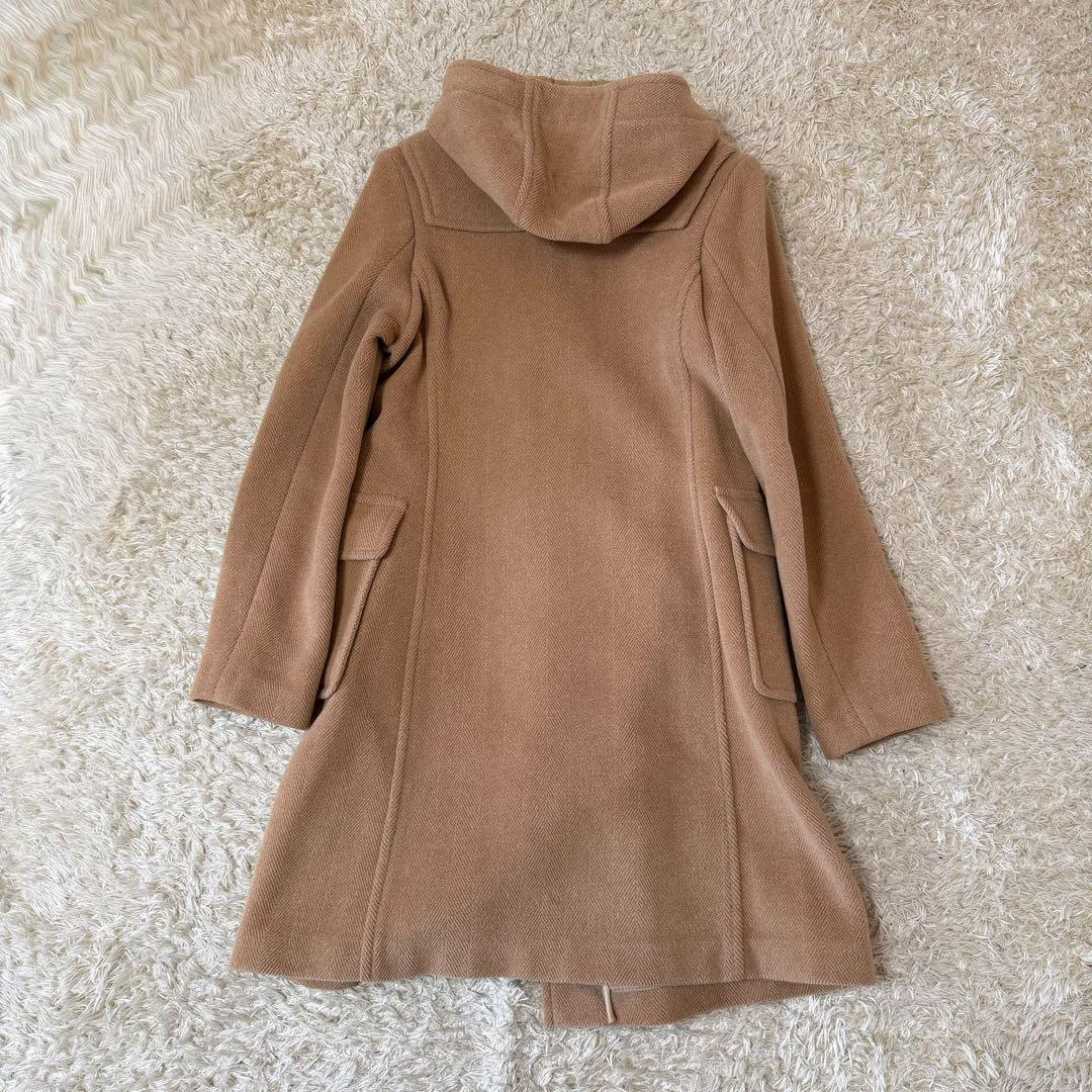 ☆極美品☆バーバリー　ダッフルコート　ヘリンボーン　ハニーベージュ　38M