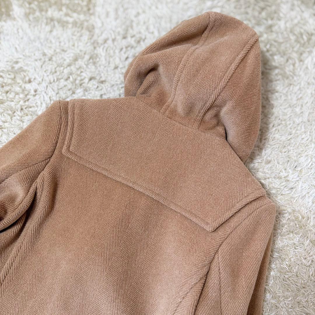 ☆極美品☆バーバリー　ダッフルコート　ヘリンボーン　ハニーベージュ　38M