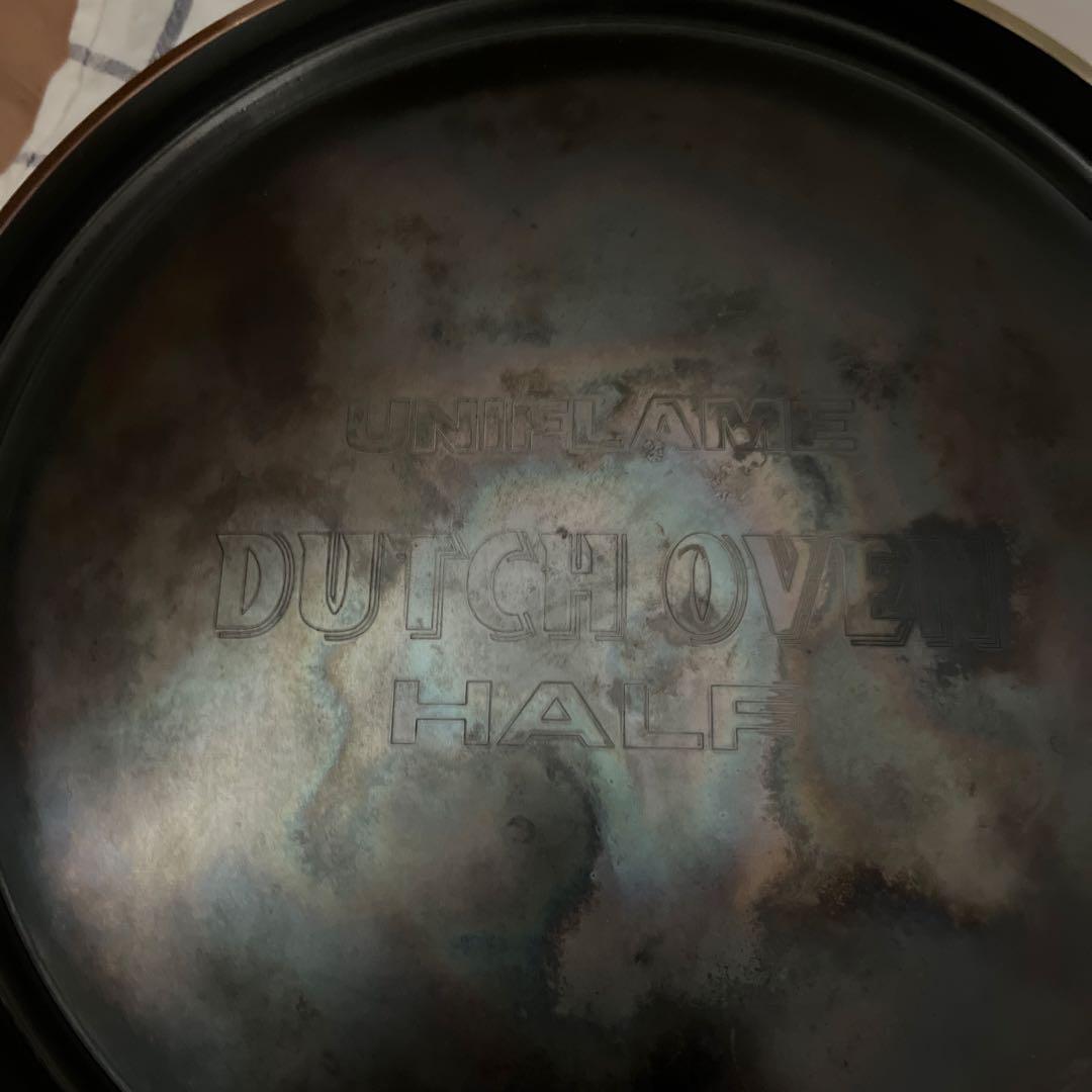 ユニフレーム ダッチオープン 10インチハーフ