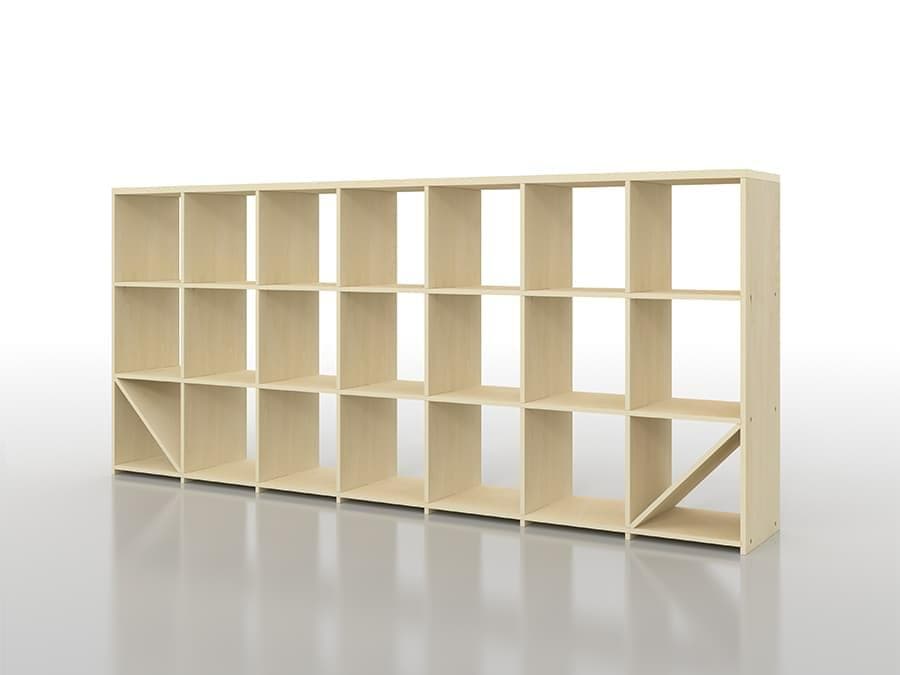 マルゲリータ ロータイプ本棚 縦3コマ×横7コマ