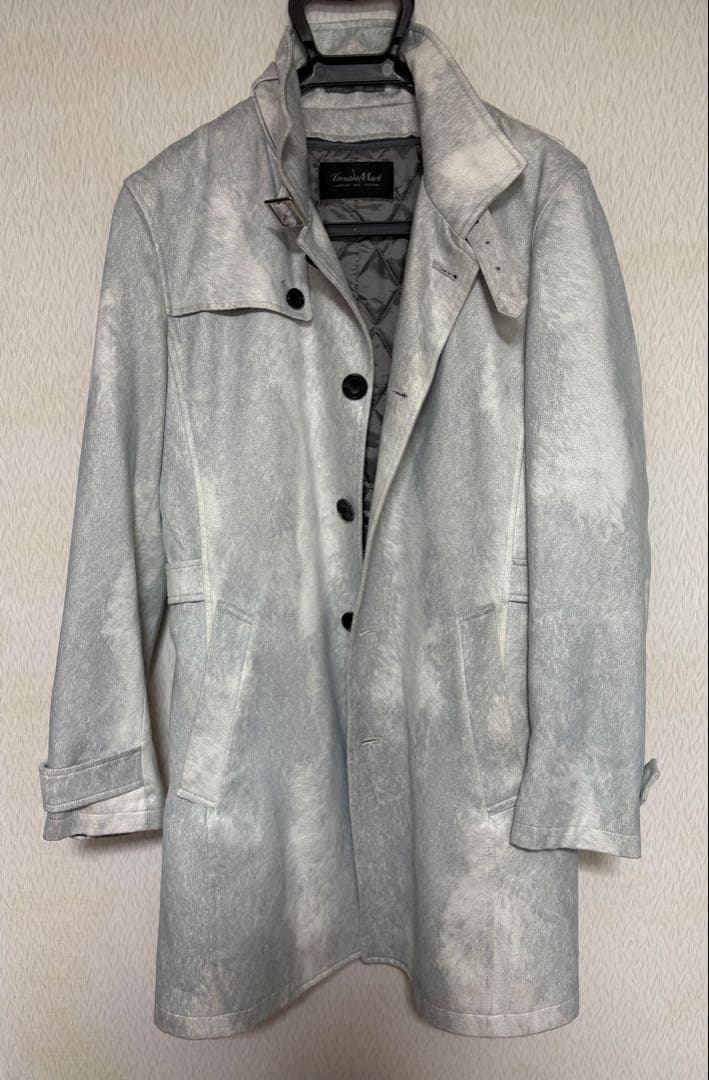 【トルネードマート】 Ｔ／Ｃスエードベルテッドスタンドコート！✨