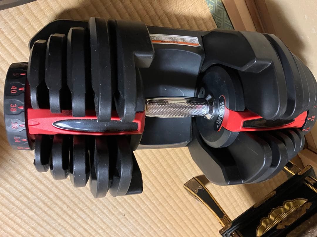 可変式ダンベル 40kg 一つ　その2