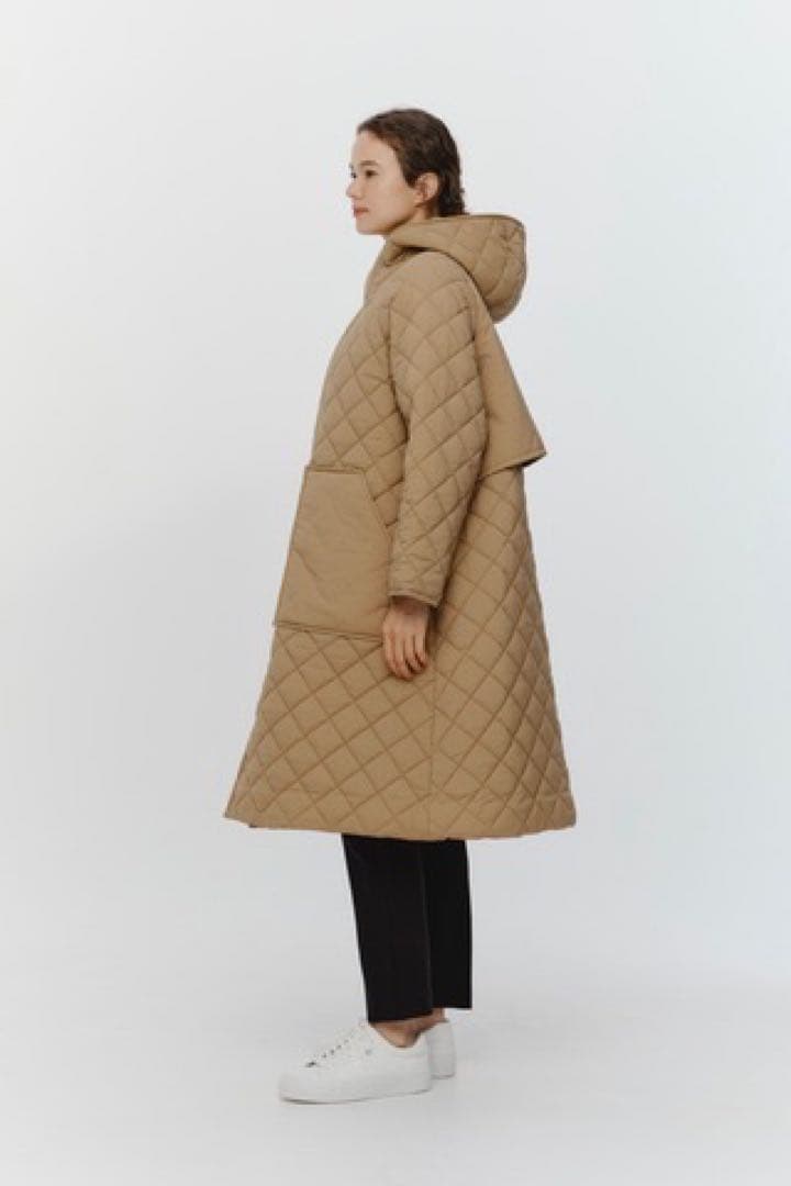 yoriキルティングコートヨリdrawer ドゥロワー