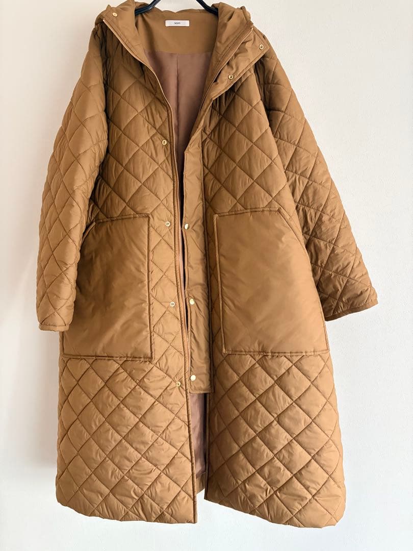 yoriキルティングコートヨリdrawer ドゥロワー